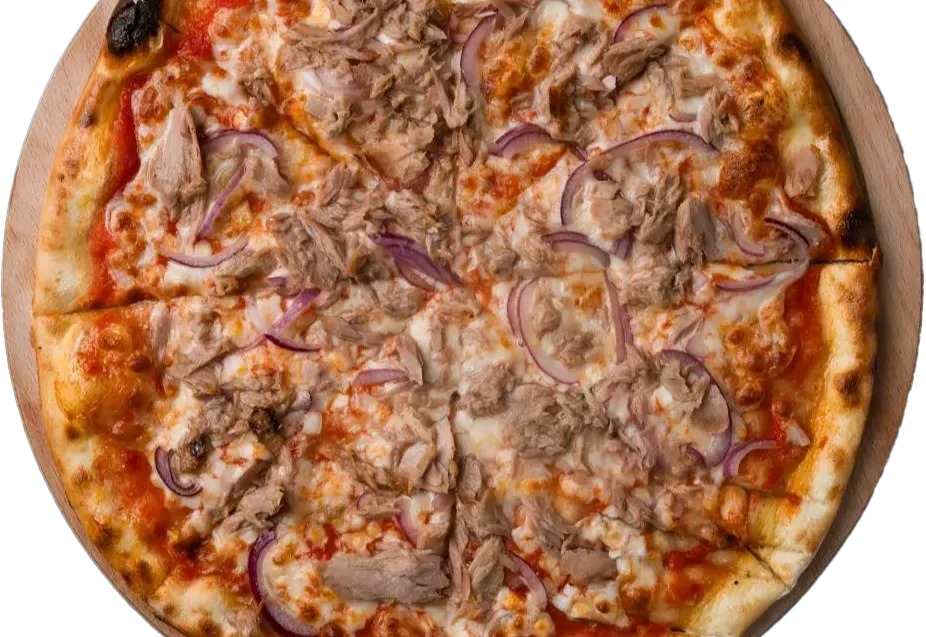 Ton Balıklı Pizza (Tuna Crudo)
